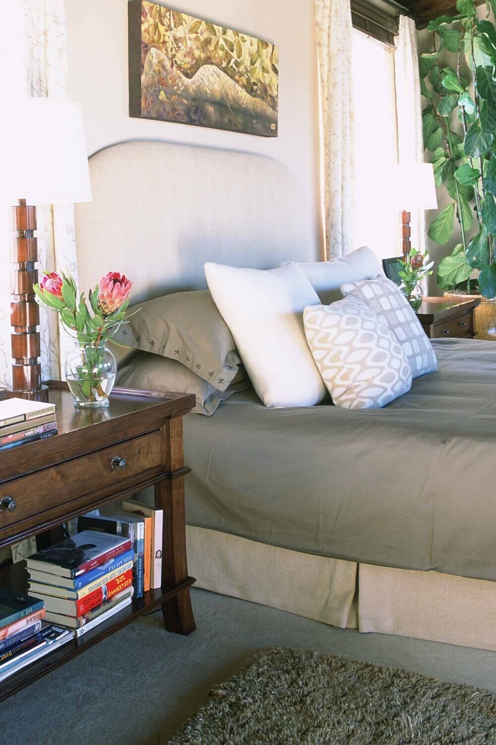 Creating a Masculine Bedroom with the MANLY system.
