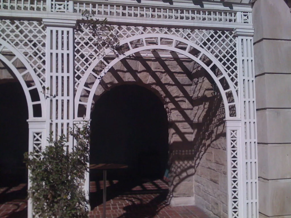 The exterior of Greystone, the old Doheny Estate in Beverly Hills became the basis for the design.