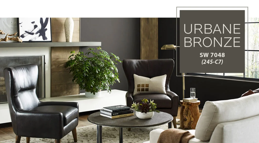 2021 Color of the Year Predictions: Sherwin Williams-Urbane Bronze #ultimatecolorguide #markcutlerdesign #coloroftheyear